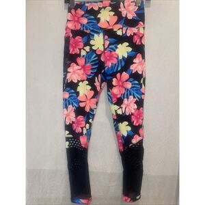 Victoria’s Secret PINK Ultimate Floral Leggings Womens M Pocketed High Rise Sm